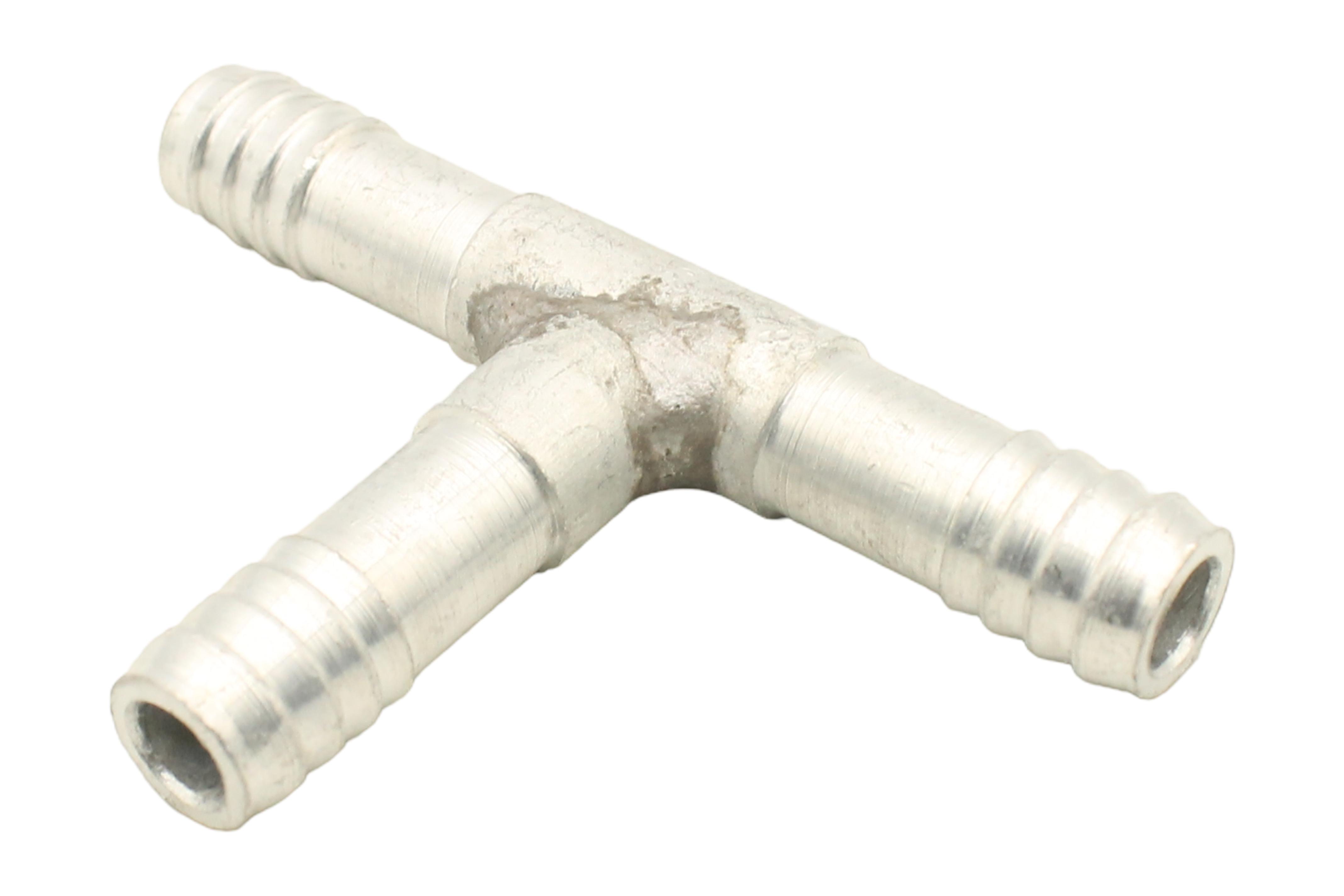 CONEXION EN T DE ALUMINIO P/MANGUERA DE 1/2"